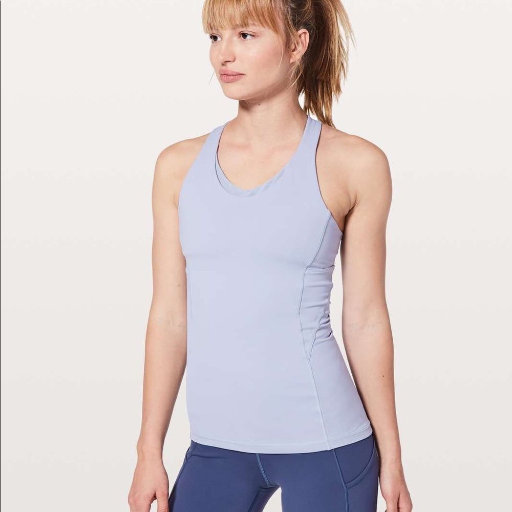 lululemon athletica Light Purple Tank Top